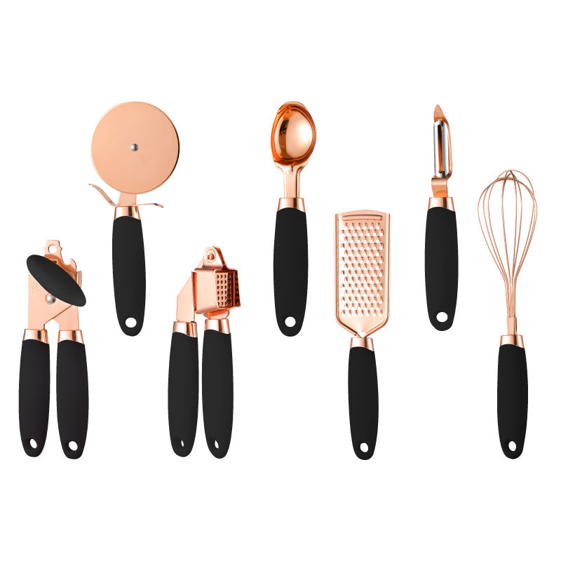 Besteckhalter Utensilien-Set Kupfer