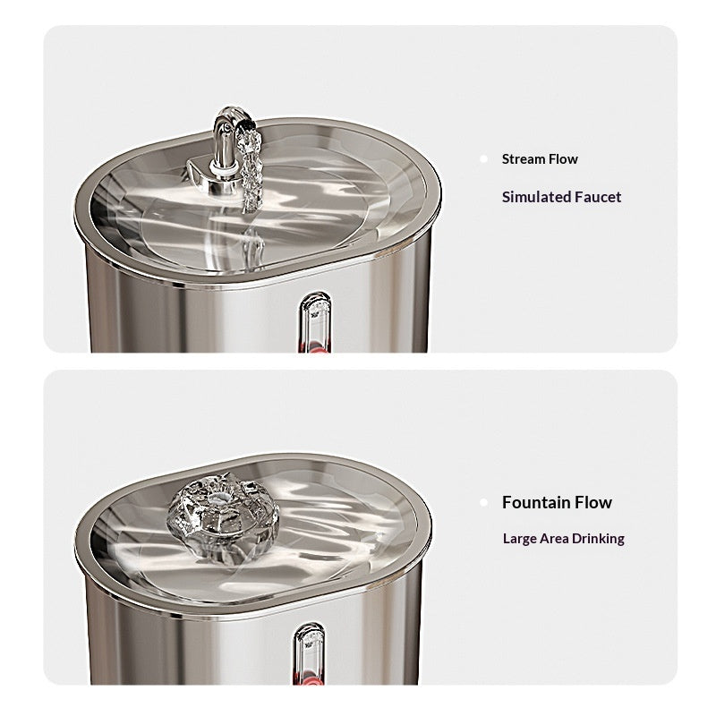 Pet Drinking Fountain Stainless Steel 304