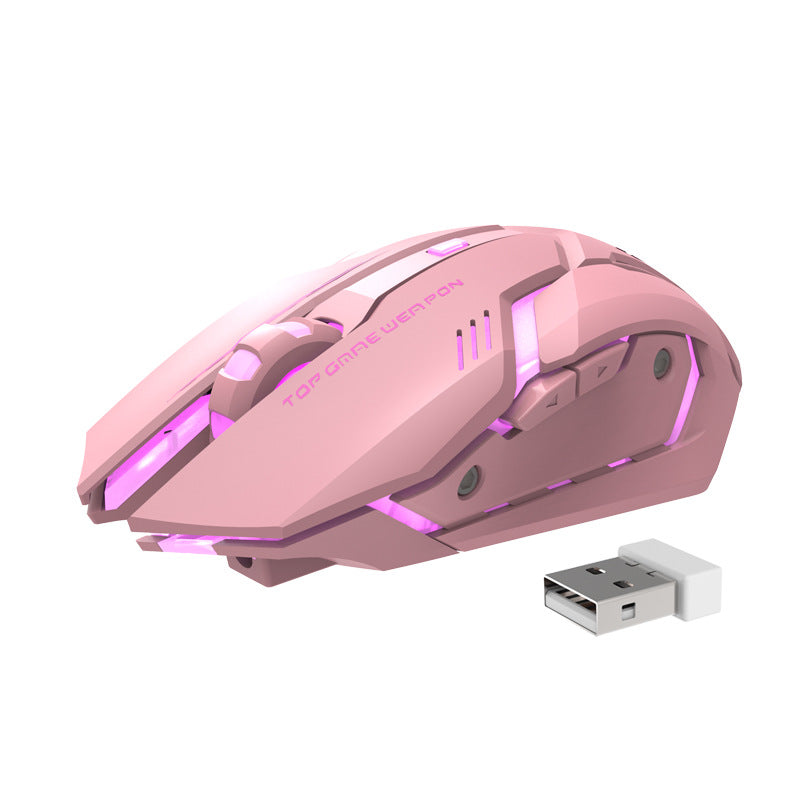 Kabellose Silent Gaming Maus Mechanik