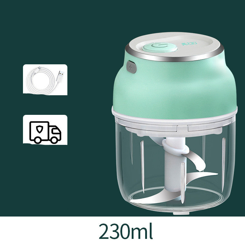 Garlic press for household vegetable cutter