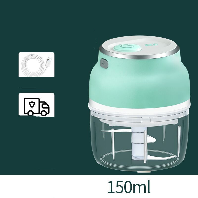 Garlic press for household vegetable cutter