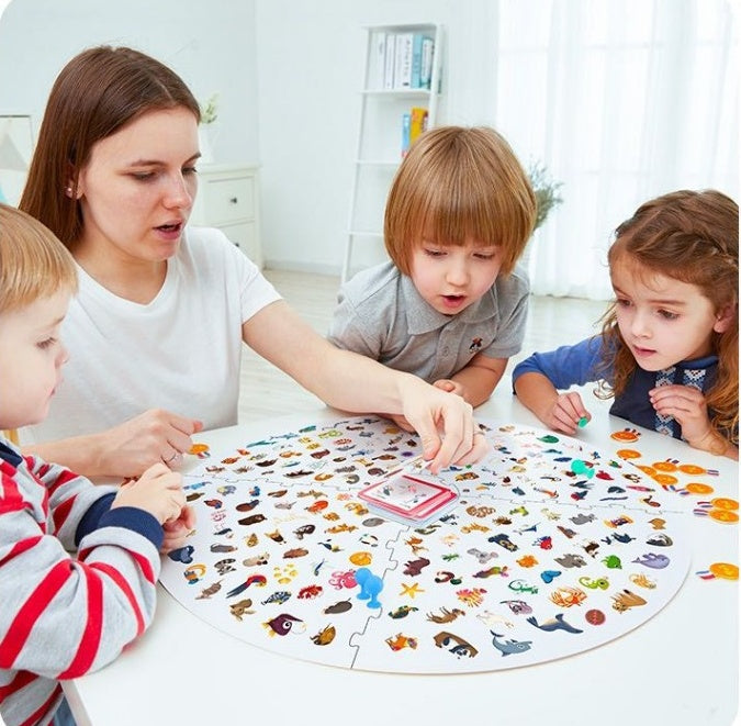 Kinder-Tischspiel Brettspiel Kartenspiel