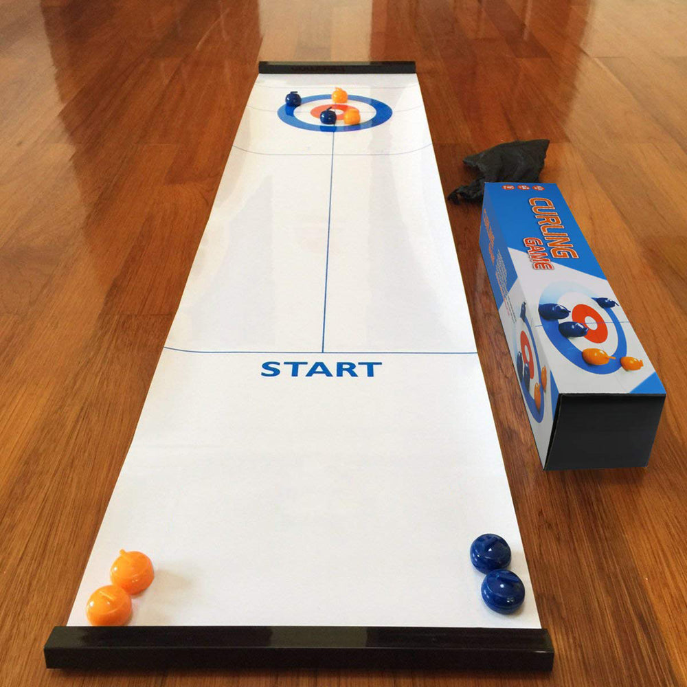 Tisch-Curling Spiel Kinder 6-16 Jahre