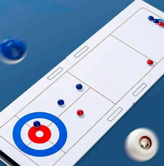 Tisch-Curling Spiel Kinder 6-16 Jahre