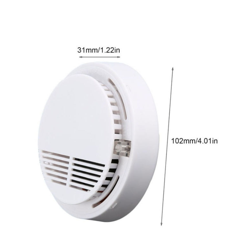 Photoelectric Smoke Detector with Battery
