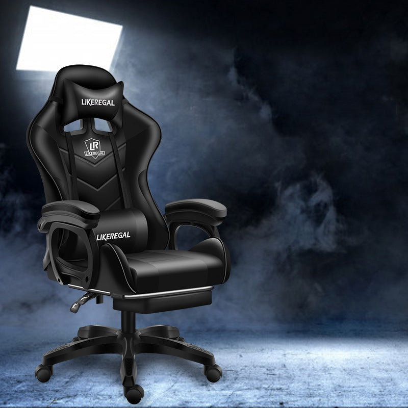 Gaming-Stuhl Esports Büro Leder drehbar
