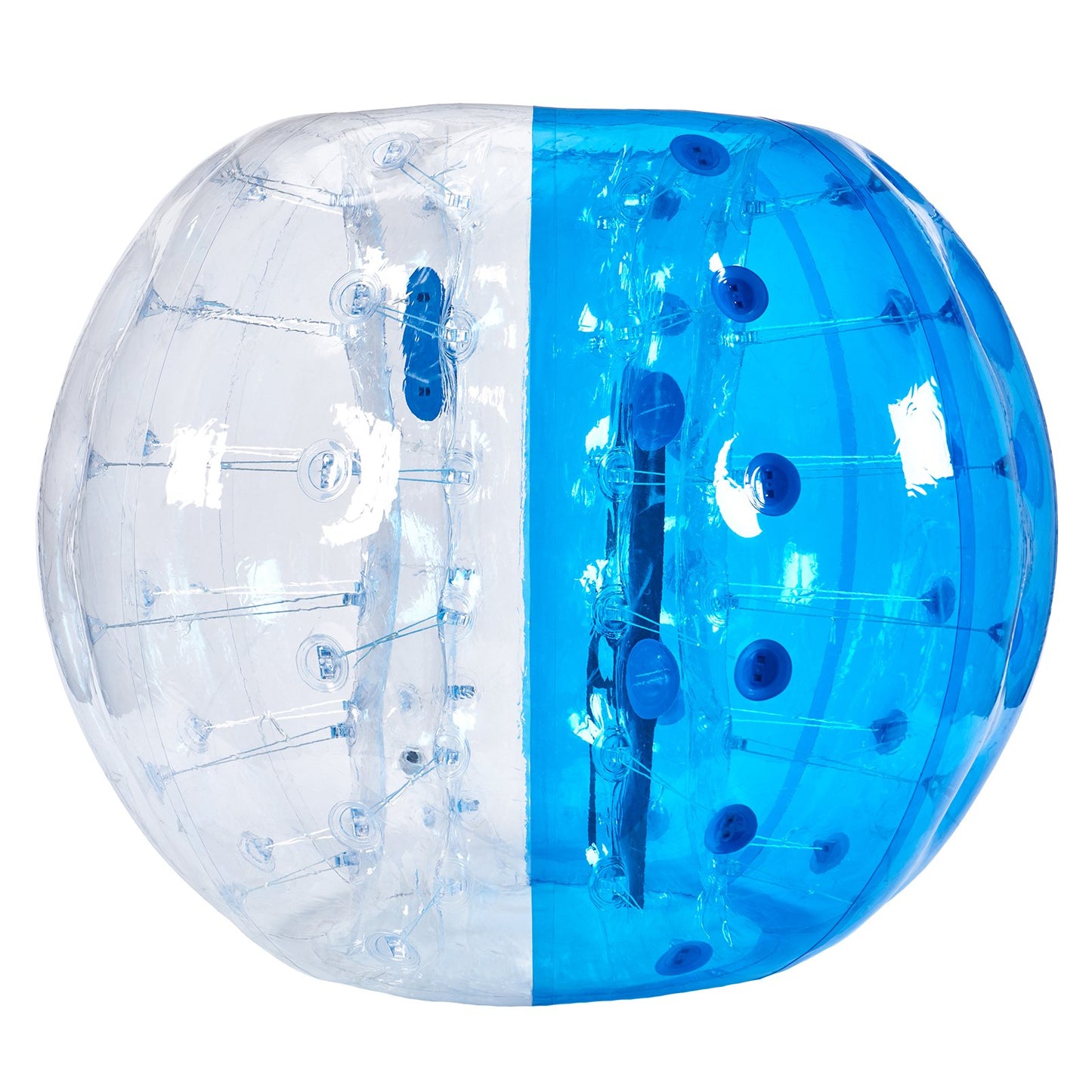 Inflatable Bumper Ball in 1-Pack, 1.5M Body Sumo Zorb Balls for Teens and Adults, 0.8mm Thick PVC Human Hamster Bubble Balls for Outdoor Team Gaming Sports, Bumper B