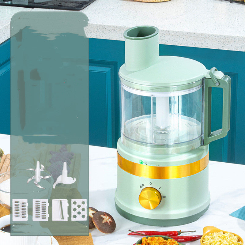 Electric Multifunction Vegetable Cutter for Household Use