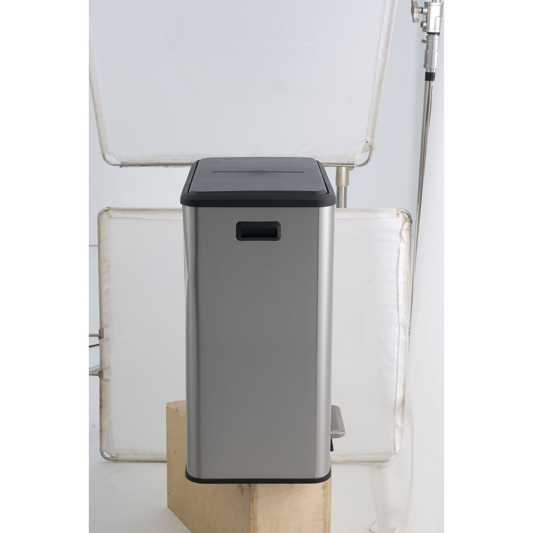 Edelstahl Küchen-Mülleimer 60L