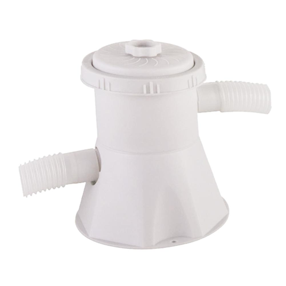 Plastic swimming pool circulation pump with filter