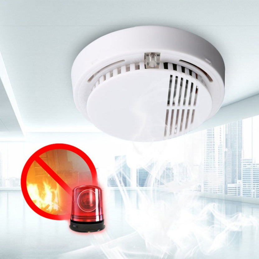 Photoelectric Smoke Detector with Battery