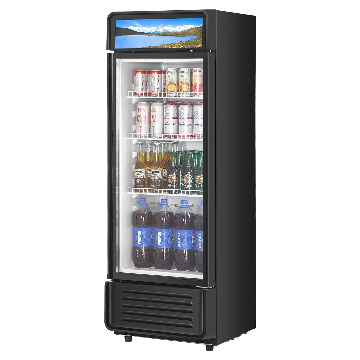 Kühlschrank Glastür 12.2 CU.FT