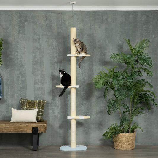 Katzenbaum Decke-Boden 87-103 Zoll