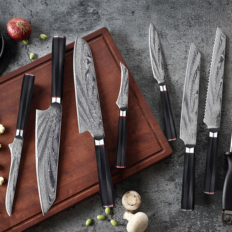Slicer Chef Knife - 8-inch Japanese Damascus Steel Knife