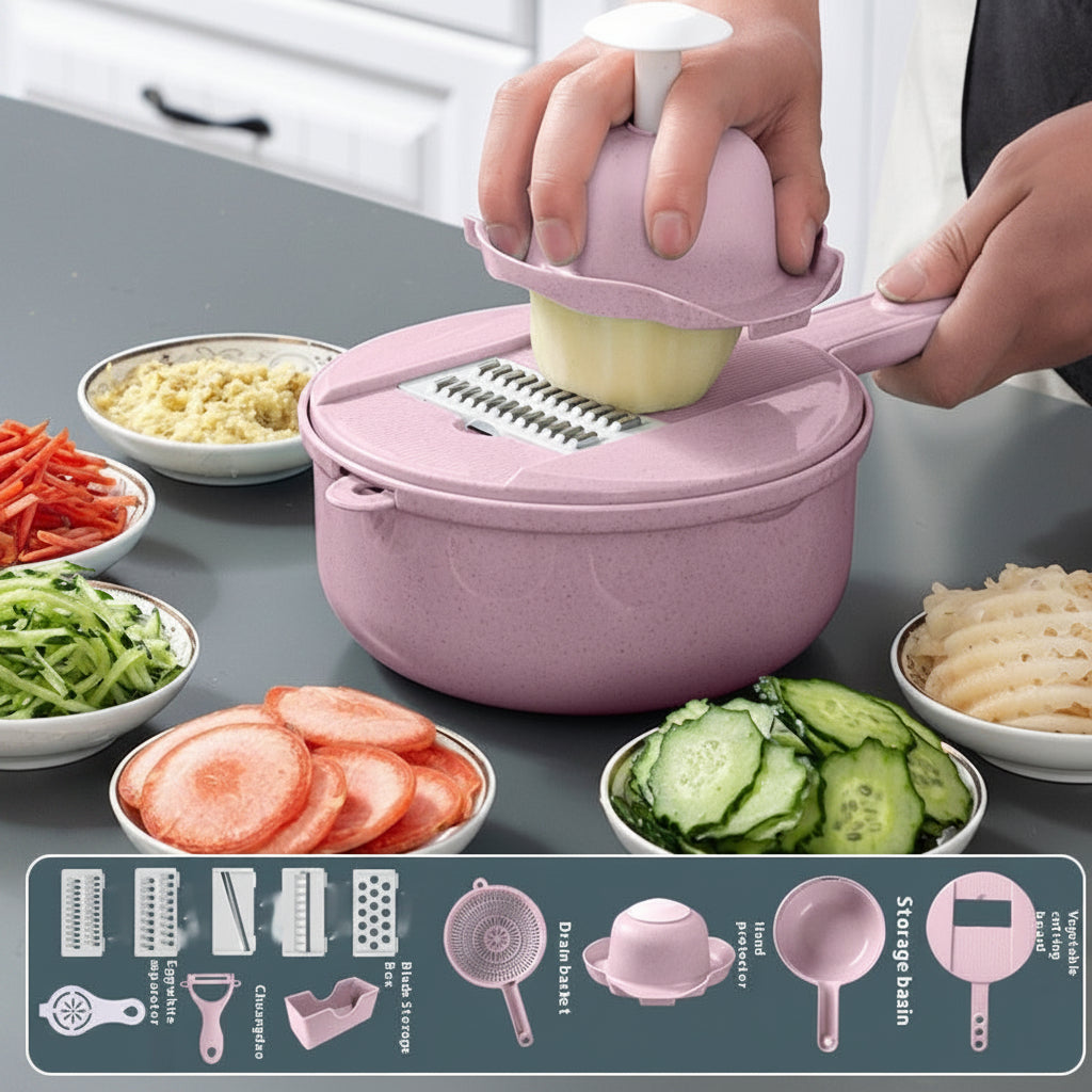 Multifunctional Vegetable Slicer & Potato Chipper
