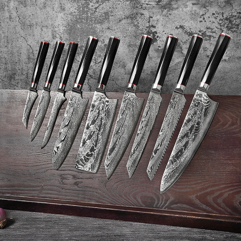 Slicer Chef Knife - 8-inch Japanese Damascus Steel Knife