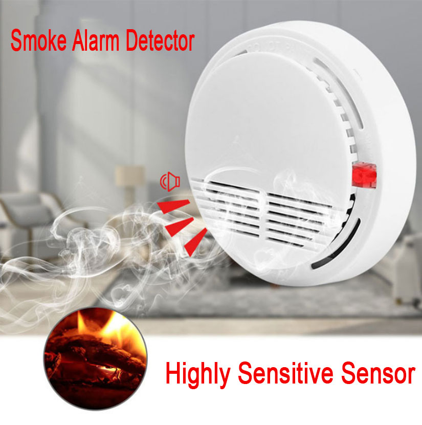 Photoelectric Smoke Detector with Battery