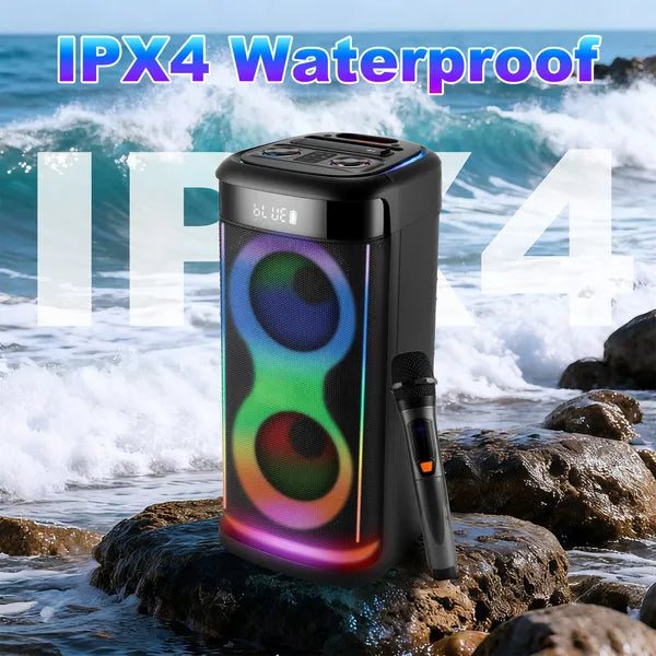 Wireless Party Speaker LED Mikrofon