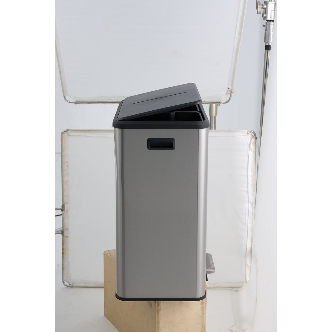 Edelstahl Küchen-Mülleimer 60L