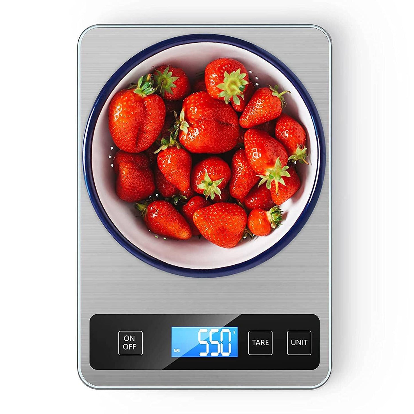 Weighing Scales Kitchen, Precision Digital Food Scale With Backlit LCD