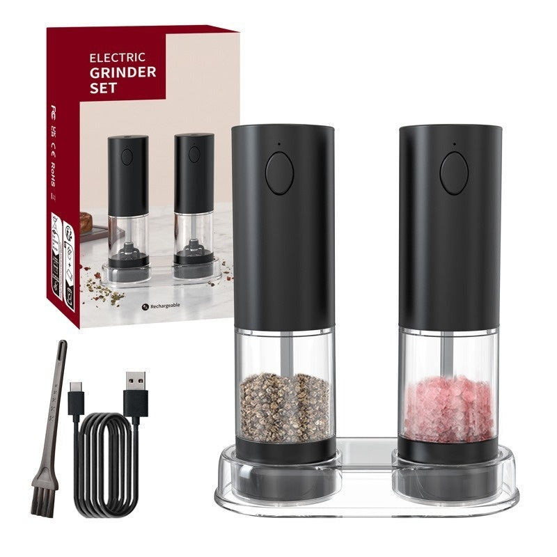 Akku-Mühle elektrisch Rose Salz Pfeffer