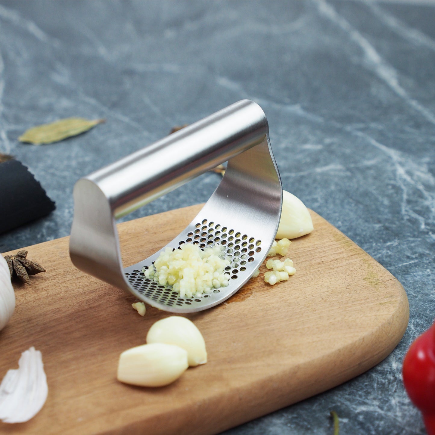 Kitchen Set - Onion Fork & Vegetable Tool made of Stainless Steel