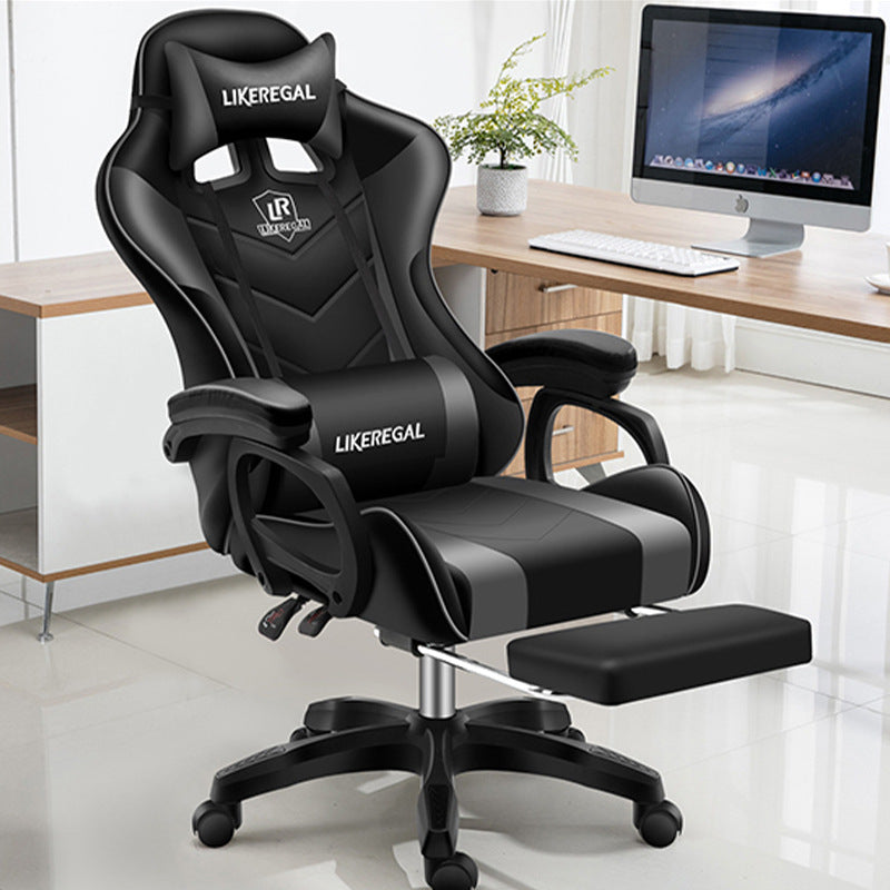 Gaming-Stuhl Esports Büro Leder drehbar