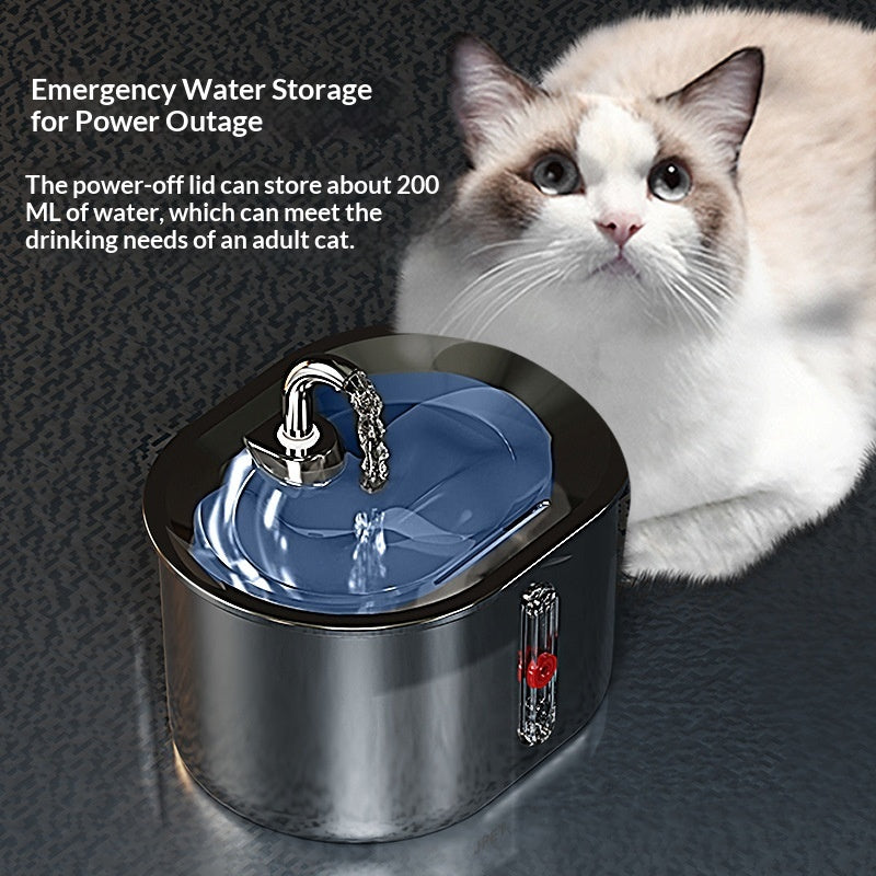 Pet Drinking Fountain Stainless Steel 304