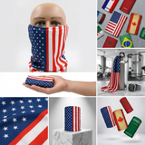 Nationalflaggen-Bandana Multifunktionstuch Polyester
