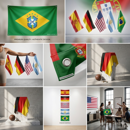 World Cup 2026 National Team Flag Polyester