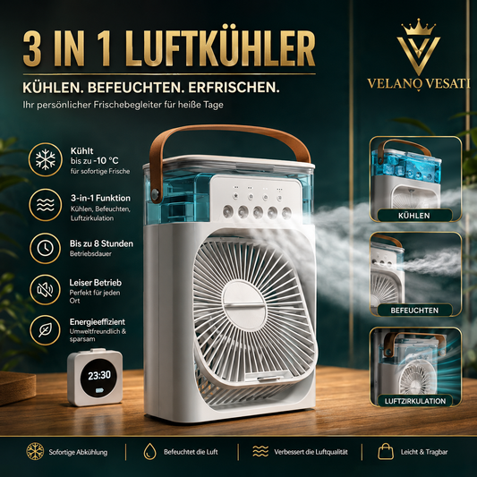 3-in-1 Luftkühler Ventilator