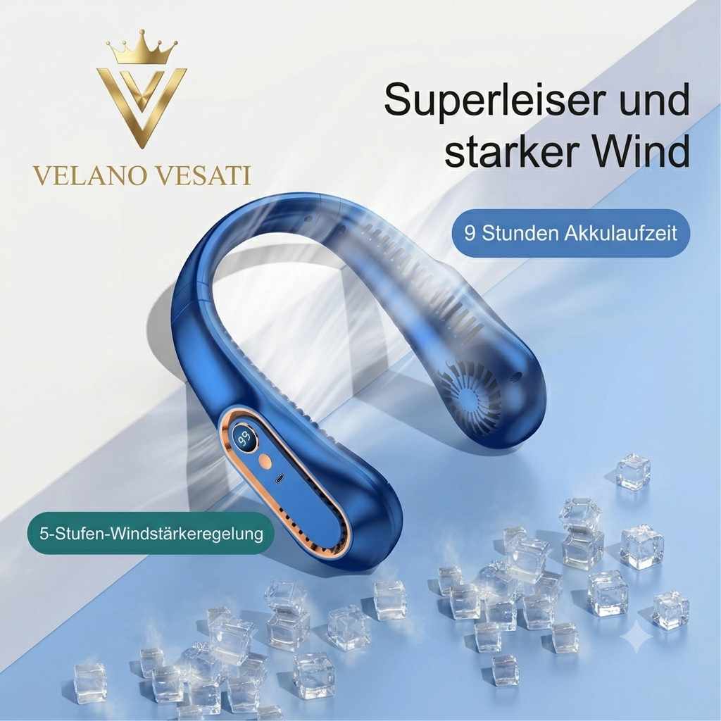 Velano Vesati Nacken-Ventilator klingenlos