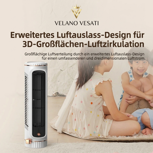 Mini Turm-Ventilator klingenlos