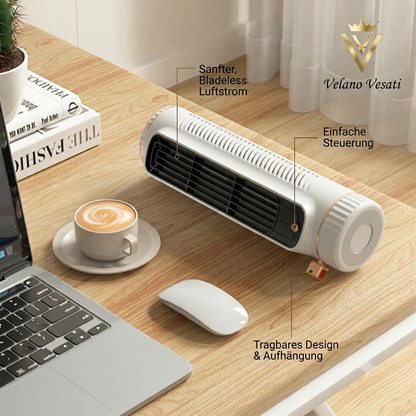 Mini Turm-Ventilator klingenlos