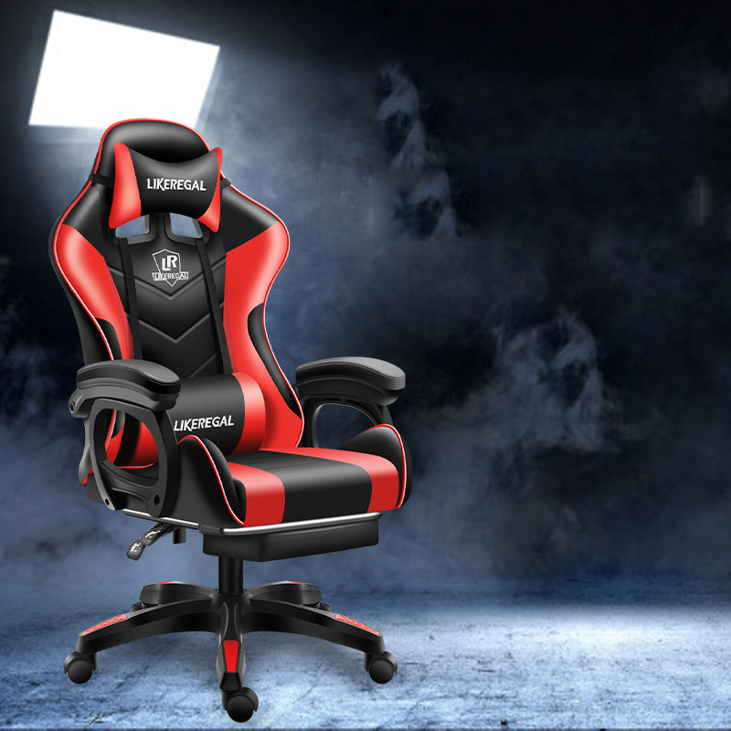 Gaming-Stuhl Esports Büro Leder drehbar