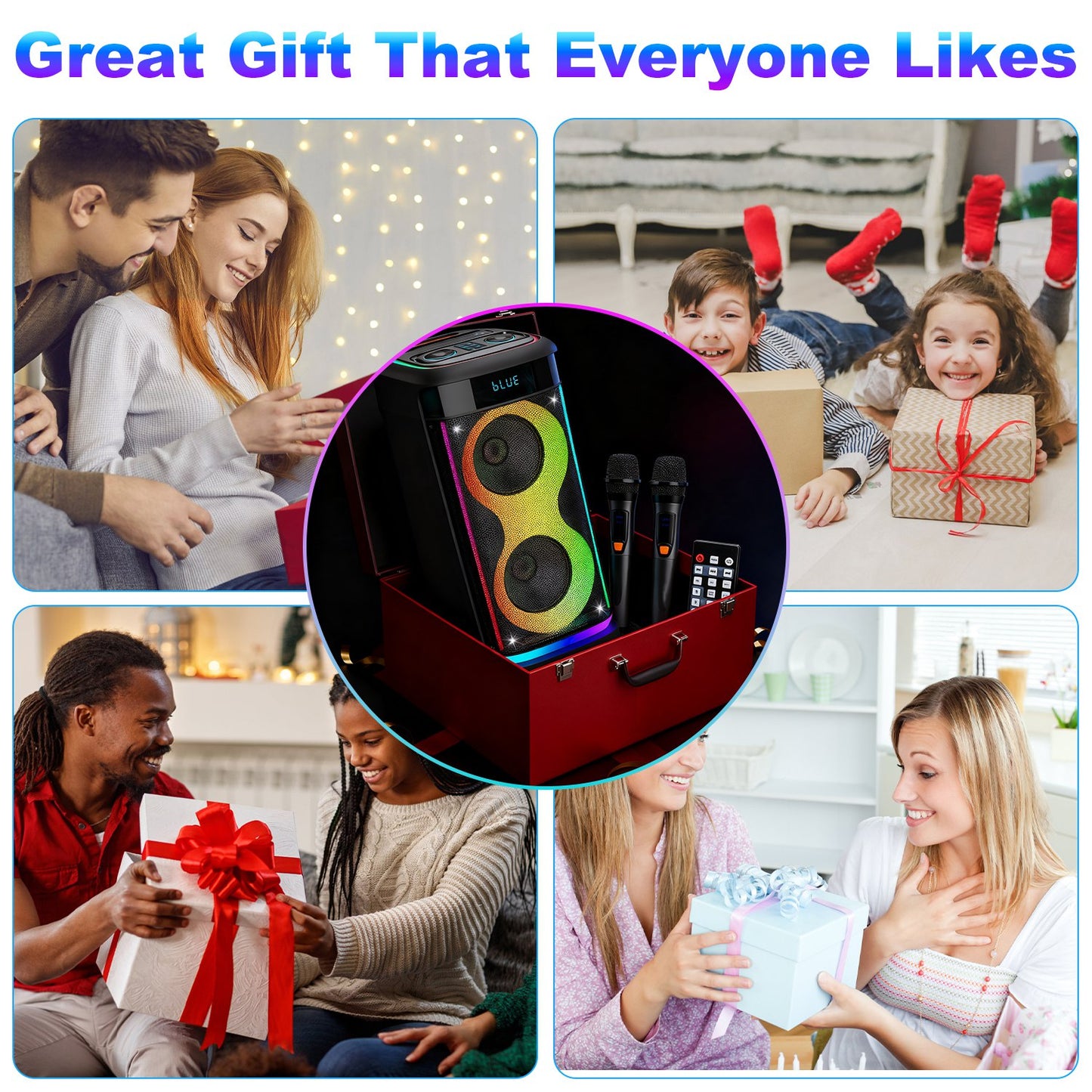 Wireless Party Speaker LED TWS