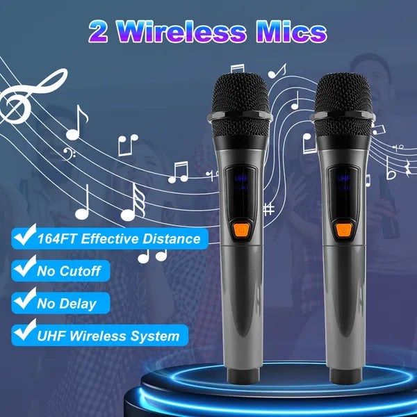 Wireless Party Speaker LED Mikrofon