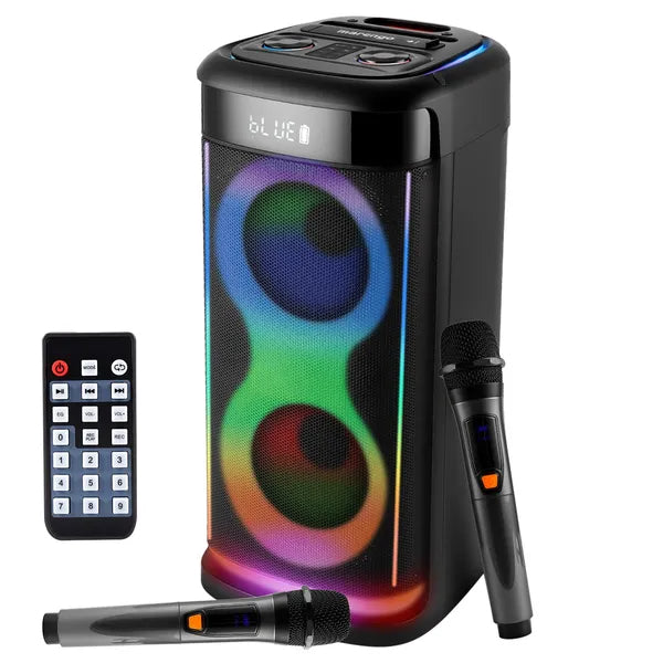 Wireless Party Speaker LED Mikrofon
