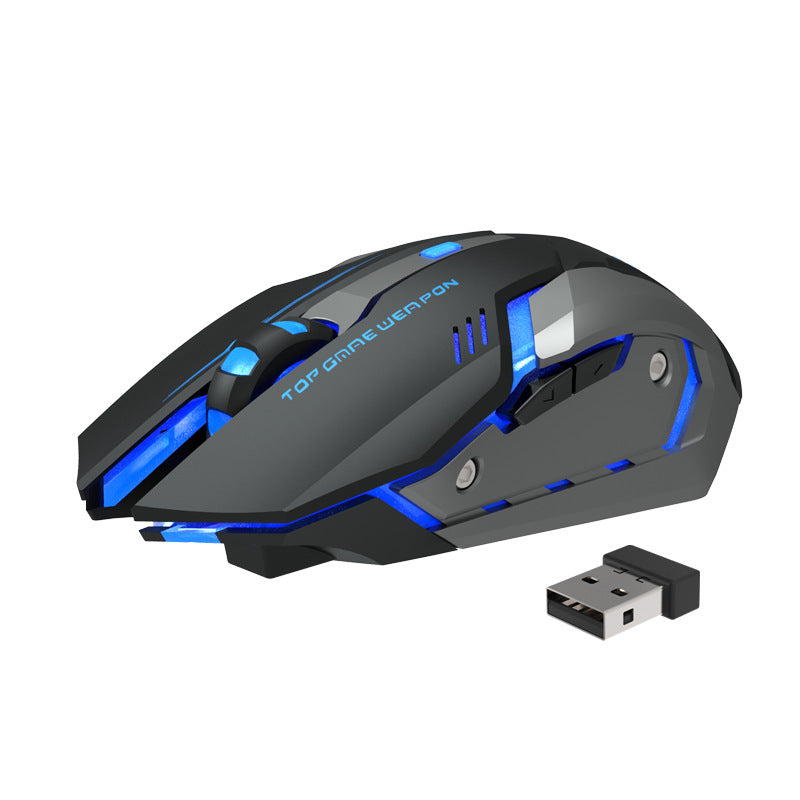 Kabellose Silent Gaming Maus Mechanik