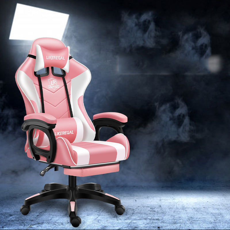 Gaming-Stuhl Esports Büro Leder drehbar