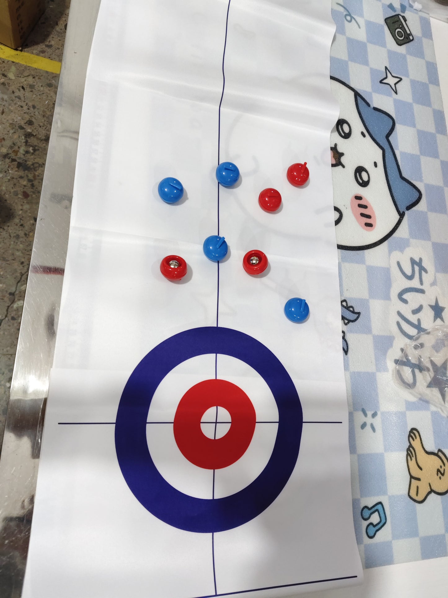 Tisch-Curling Spiel Kinder 6-16 Jahre