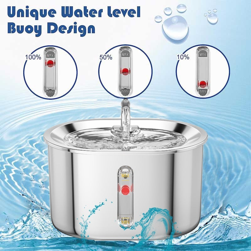 Pet Drinking Fountain Stainless Steel 304