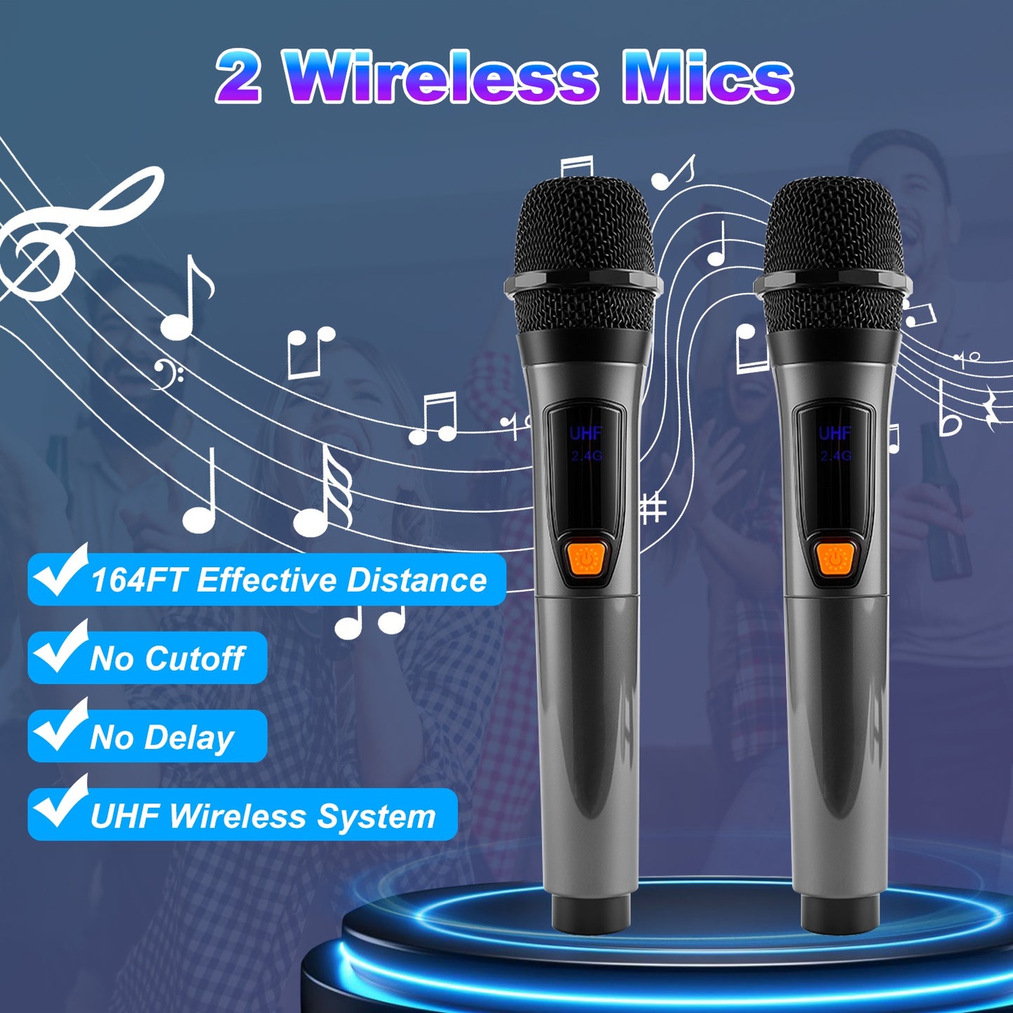 Wireless Party Speaker LED TWS