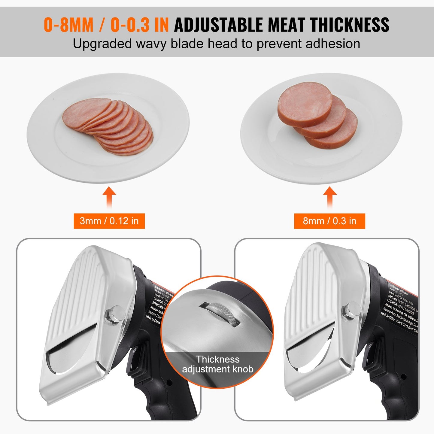 Electric Turkish Kebab Knife