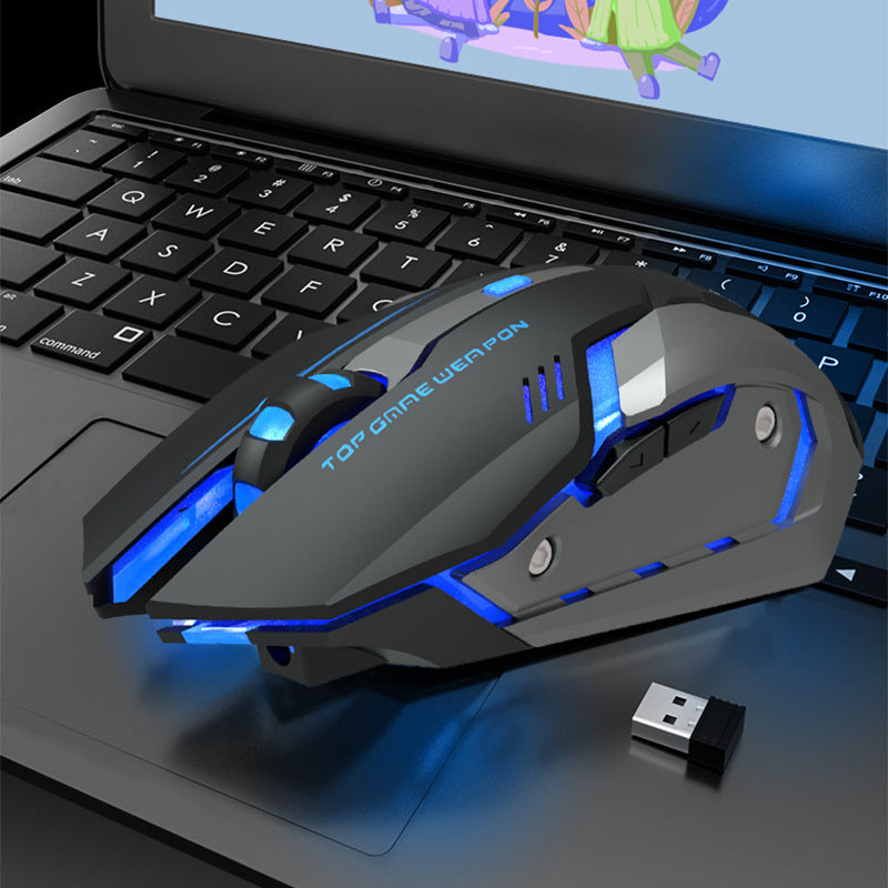 Kabellose Silent Gaming Maus Mechanik