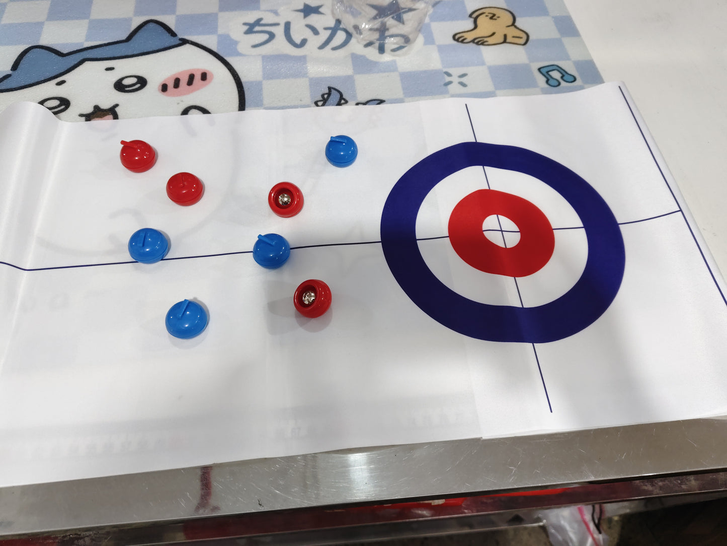 Tisch-Curling Spiel Kinder 6-16 Jahre